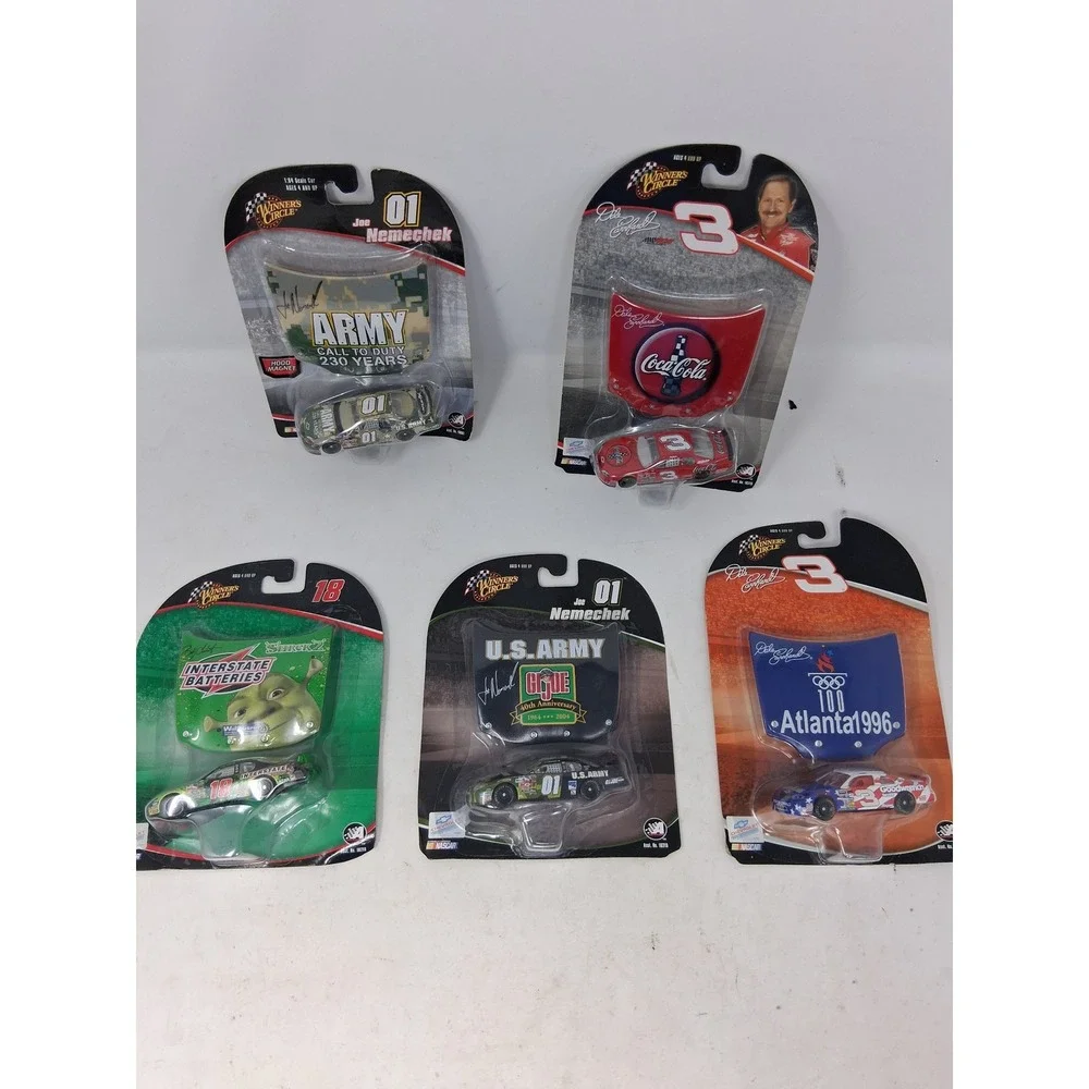 Winner's Circle NASCAR 1:64 Diecast Lot Dale Earnhardt Shrek Joe Nemechek 5c. N